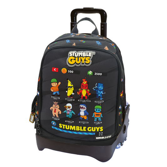 ZAINO TROLLEY DREAM CROSS TINTA UNITA STUMBLE GUYS