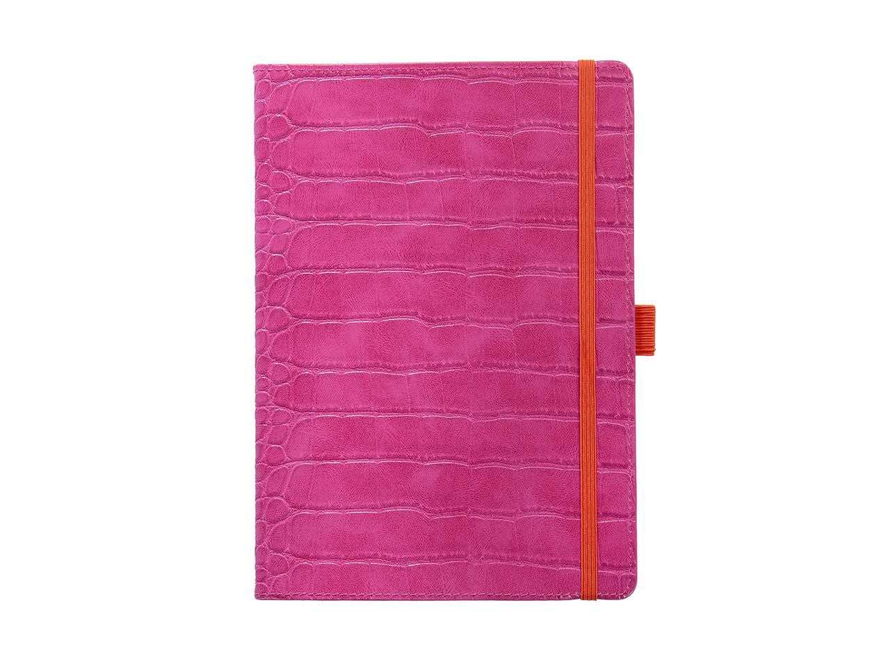 TACCUINO A5 72 FOGLI RIGATURA DOTS FUCSIA CON ELASTICO
