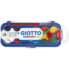 SET 12 ACQUERELLI GIOTTO