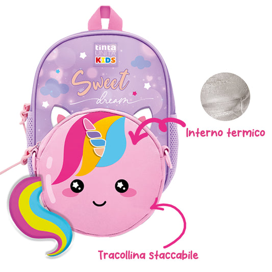 ZAINETTO 2 IN 1 TINTA UNITA KIDS