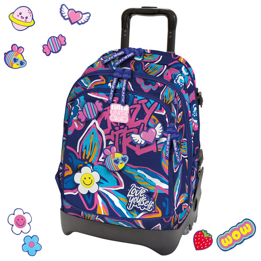 ZAINO TROLLEY DREAM CROSS TINTA UNITA CLICK