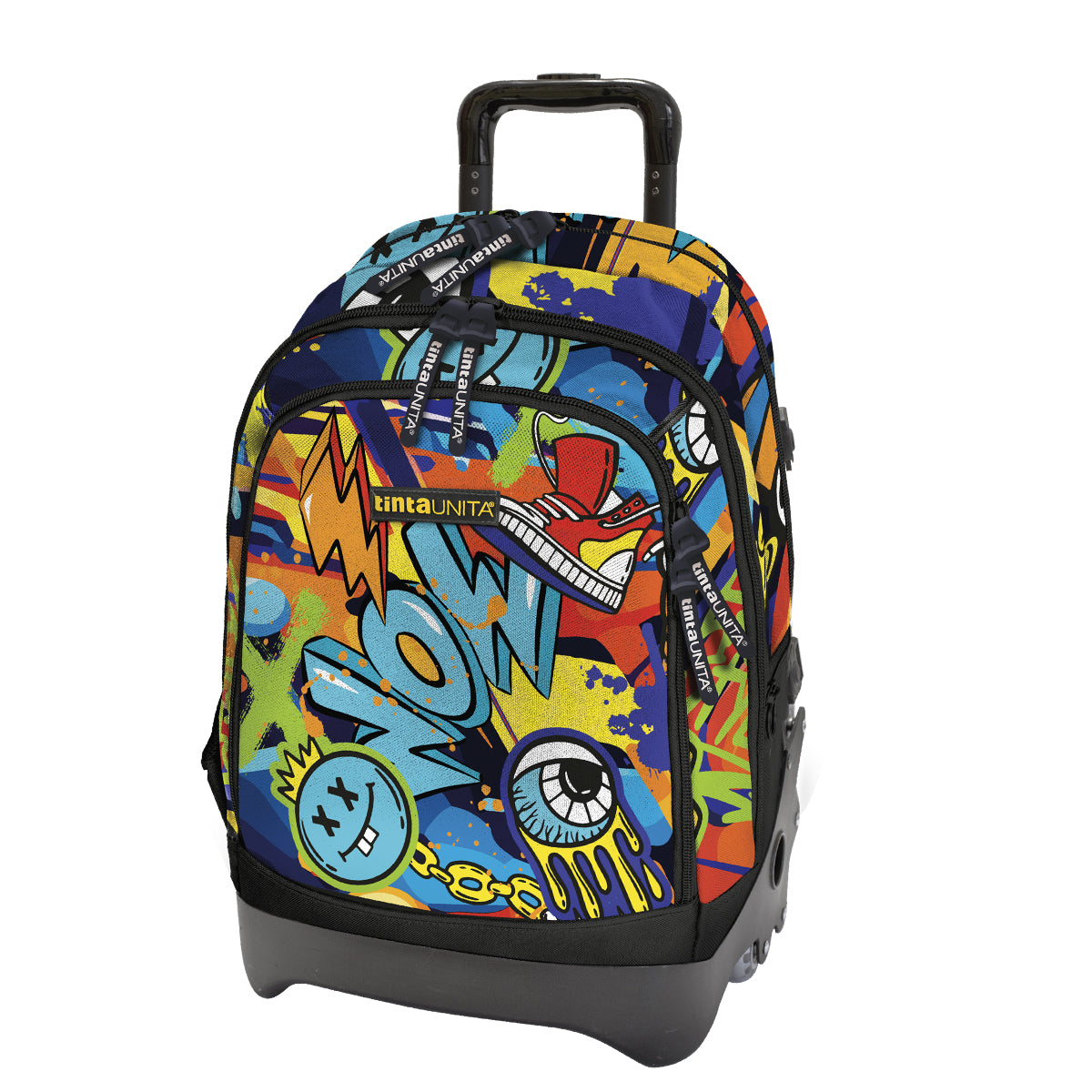 ZAINO TROLLEY DREAM CROSS TINTA UNITA TEEN WOW