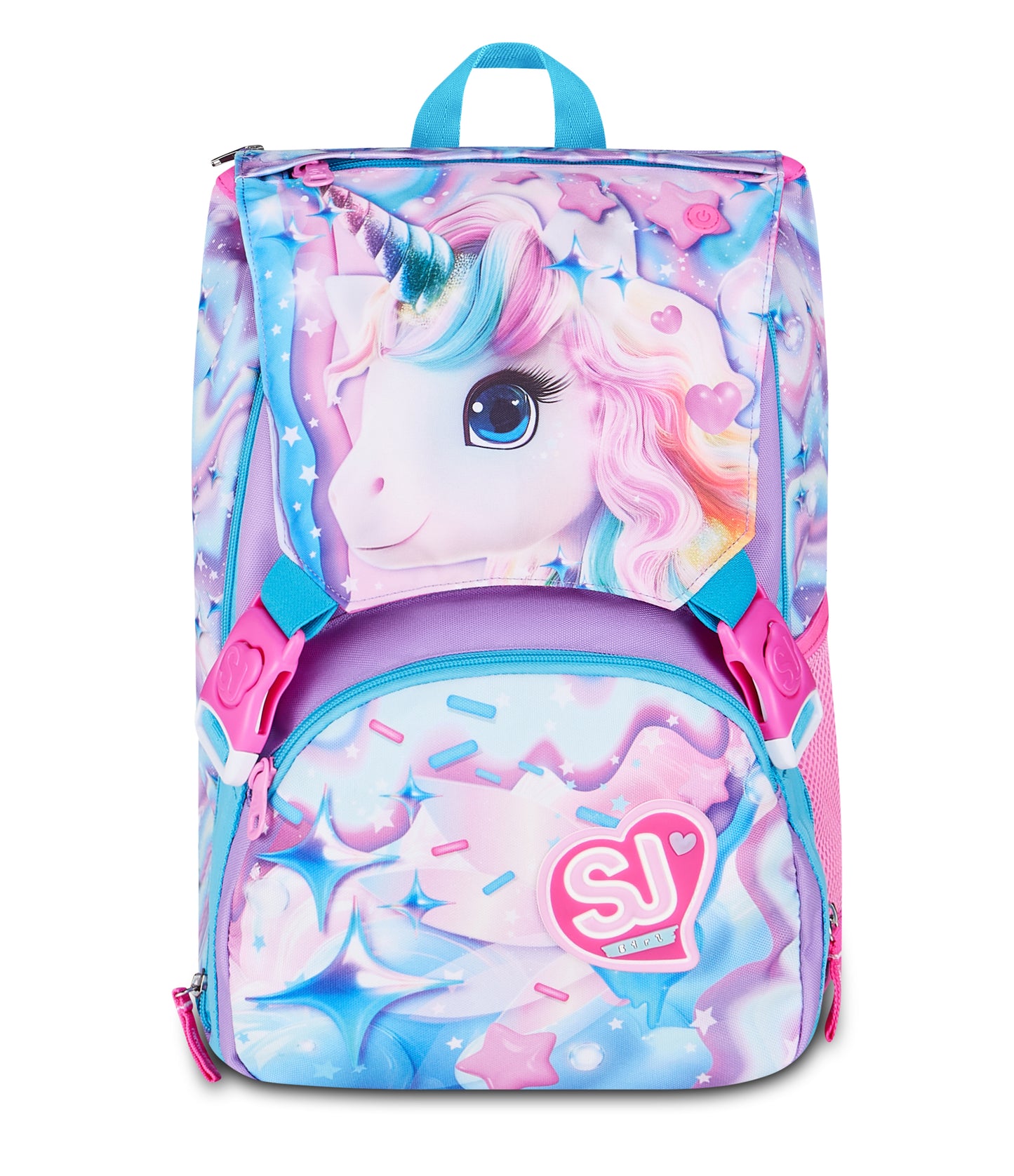 ZAINO SDOPPIABILE BIG SJ GANG GLOW LED UNICORN 20C202653-3E2