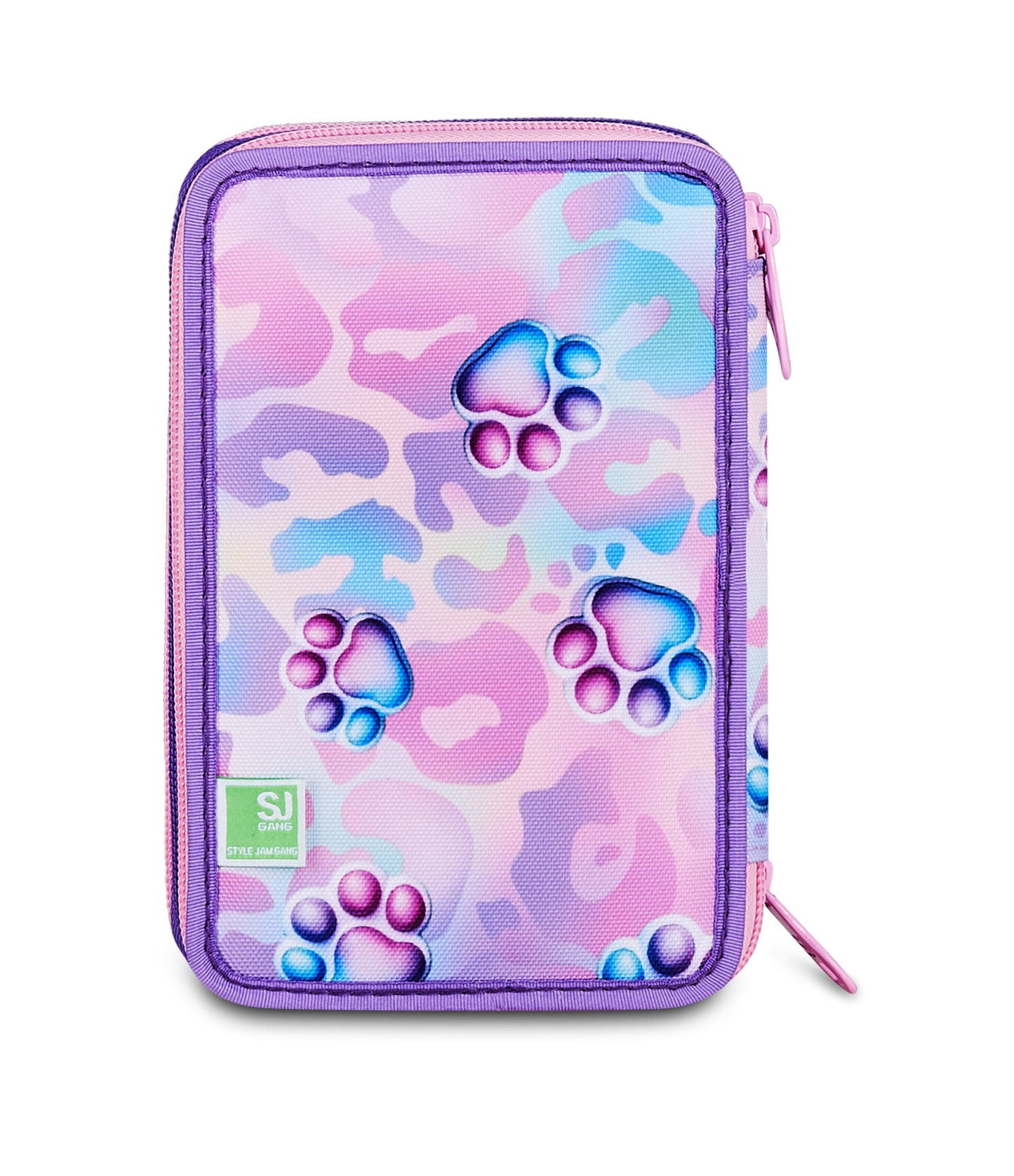 ASTUCCIO 3 ZIP 3D SJ GANG GLOWCAT 30C202600-3E2