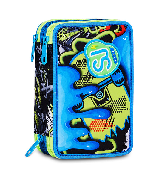 ASTUCCIO 3 ZIP SJ GANG SOFT POUCH BOY 30C202612-899