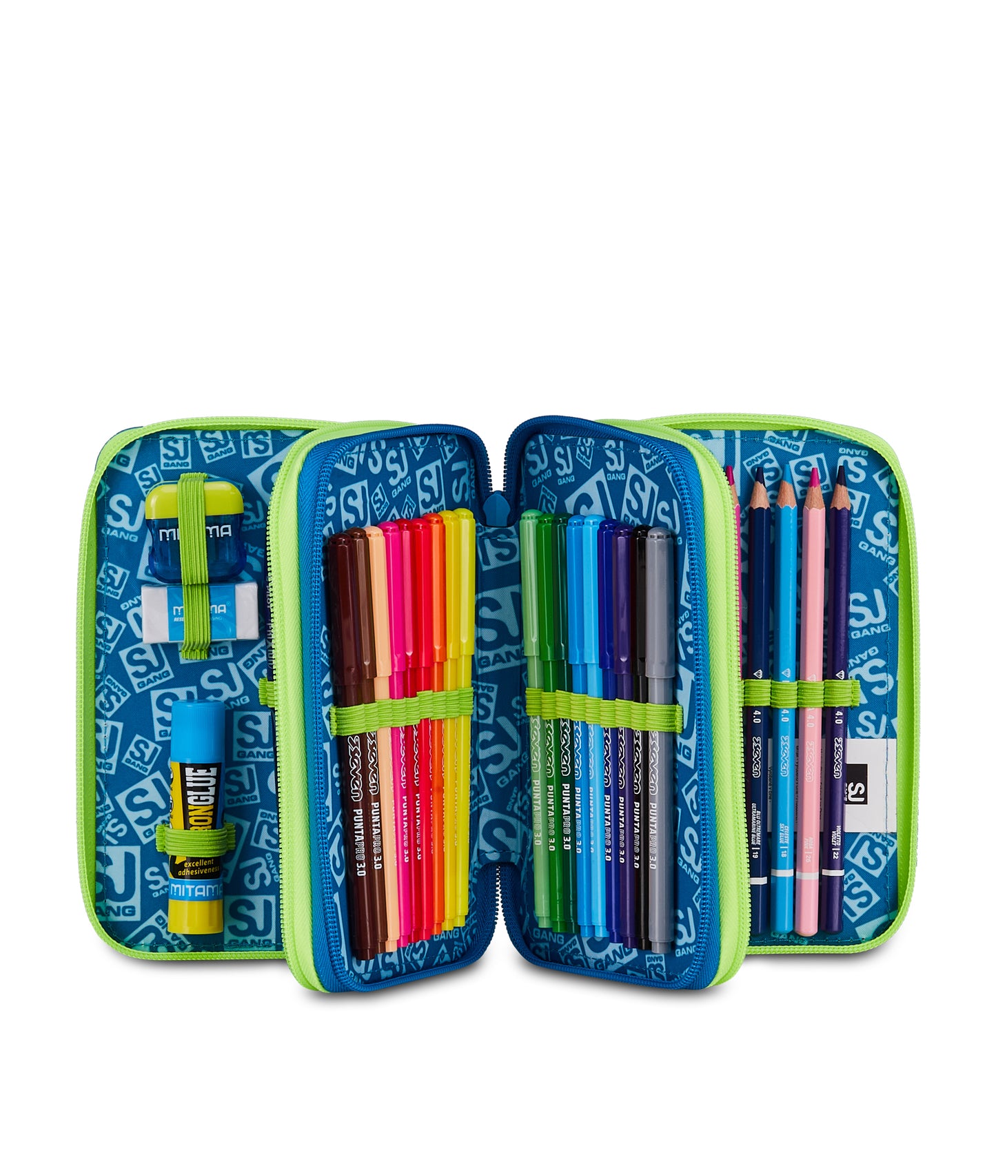 ASTUCCIO 3 ZIP SJ GANG SOFT POUCH BOY 30C202612-899