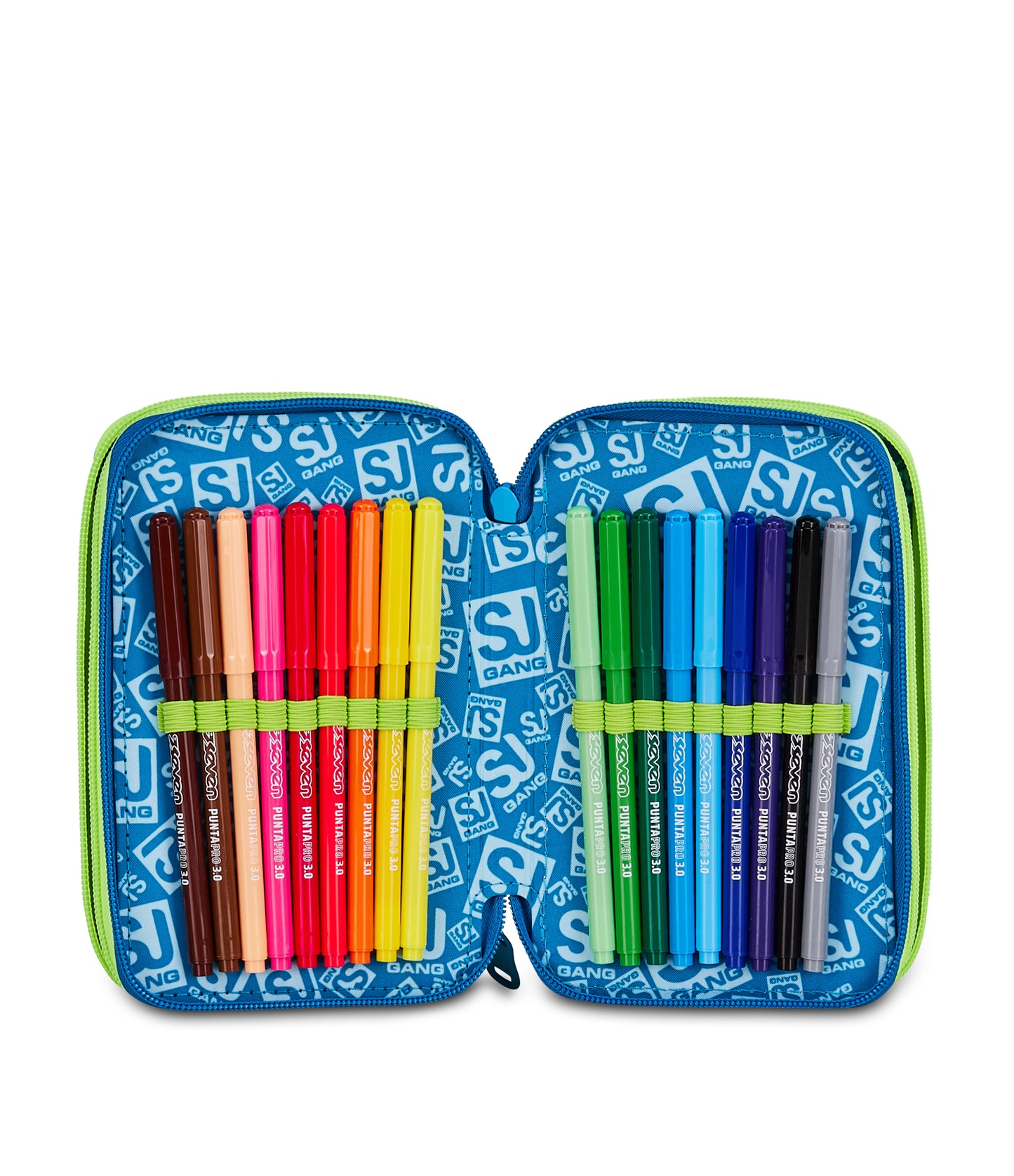ASTUCCIO 3 ZIP SJ GANG SOFT POUCH BOY 30C202612-899
