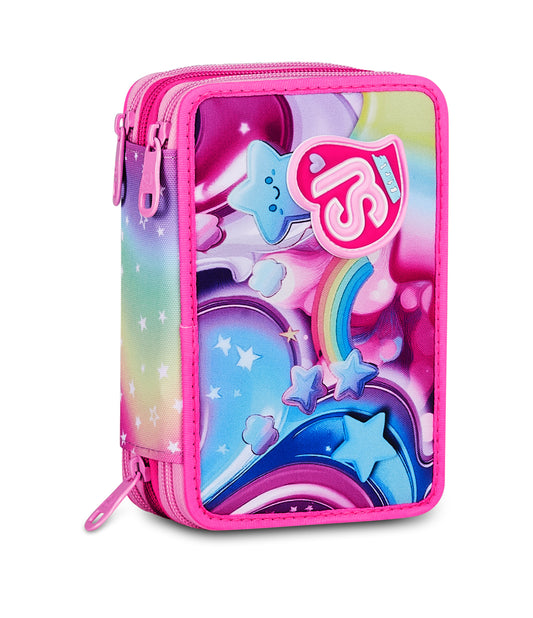 ASTUCCIO 3 ZIP SJ GANG SOFT POUCH GIRL 30C202615-3D9