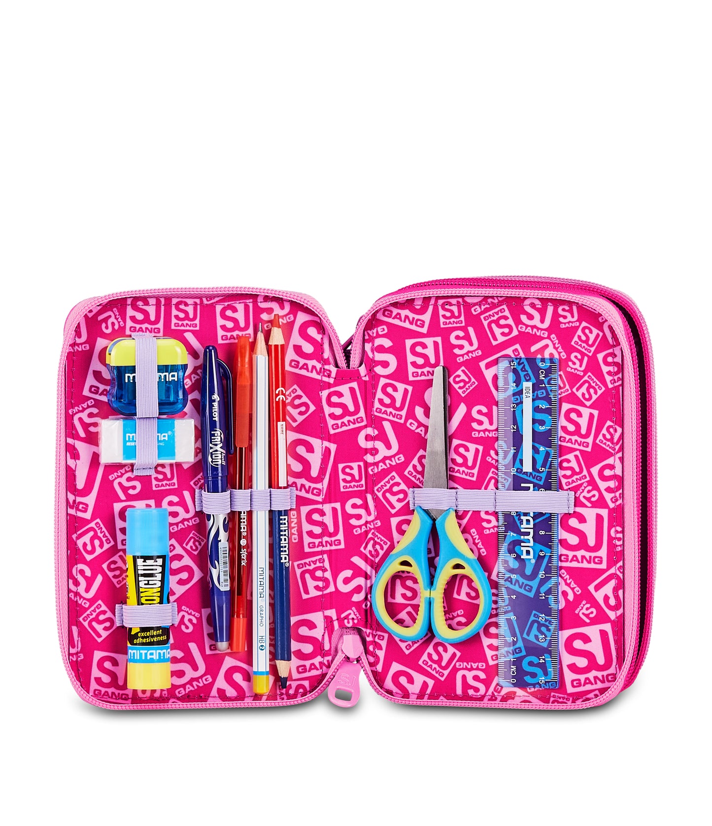 ASTUCCIO 3 ZIP SJ GANG SOFT POUCH GIRL 30C202615-3D9
