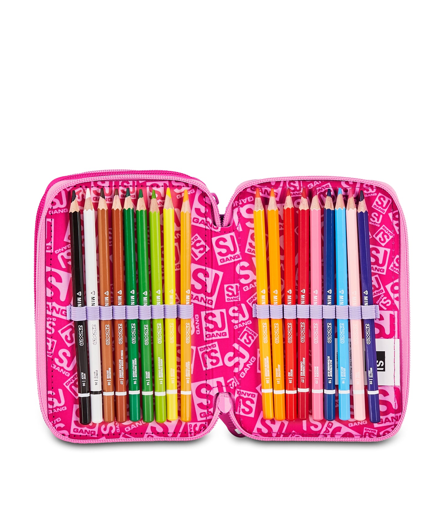 ASTUCCIO 3 ZIP SJ GANG SOFT POUCH GIRL 30C202615-3D9