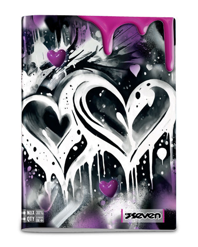 MAXI QUADERNI A4 ALTA FOGLIAZIONE 96FF 100gr SEVEN GIRL 500102619-4F