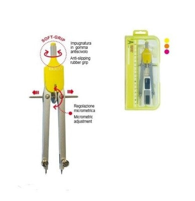 BALAUSTRONE CON ASTE FISSE KIT 4 PZ FLUO ARDA  C04FLU