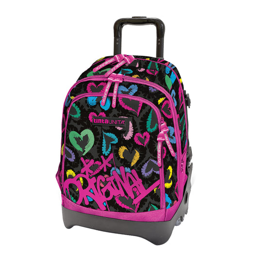 ZAINO TROLLEY DREAM CROSS TINTA UNITA TEEN ORIGINAL