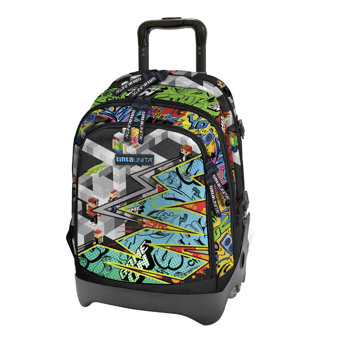 ZAINO TROLLEY DREAM CROSS TINTA UNITA TEEN GAME
