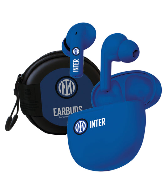 EARBUDS AURICOLARE SENZA FILI INTER CON CUSTODIA