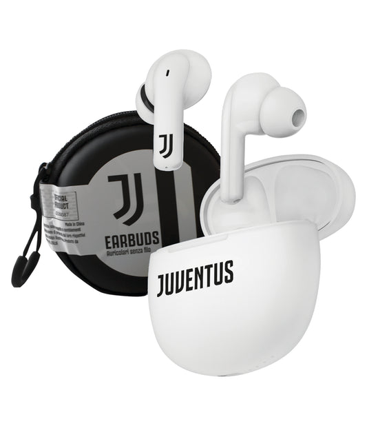 EARBUDS AURICOLARI SENZA FILI JUVENTUS CON CUSTODIA