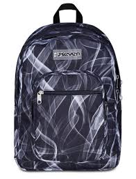 Zaino scuola Seven Freethink Boy Jet Black