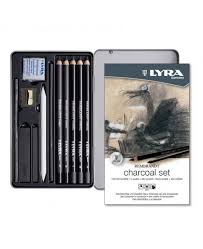 SET CARBONCINI E ACCESSORI REMBRANT CHARCIAL SET LYRA L2051112