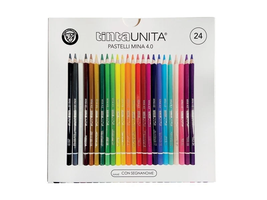 PASTELLI TINTA UNITA IN CONFEZIONE DA 24
